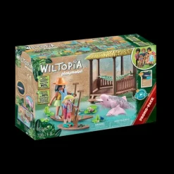 Discount Playmobil Wiltopia - Paddling Tour with River Dolphins