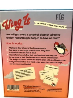 Best XYZ Toys Wing It: the Game of Extreme Storytelling