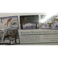 Hot Legacy Bound Winter Wildlife Notecard Pack