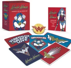 Outlet Hachette Book Group Wonder Woman: Magnets, Pin, and Book Set
