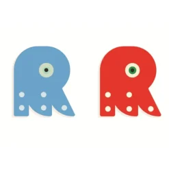 Outlet DJECO Wood Letters Graphic Animal - R