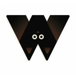 Sale DJECO Wood Letters Graphic Animal - W