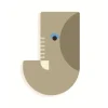 Discount DJECO Wood Letters Graphic Animal - J