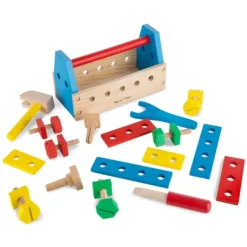 Melissa u0026 Doug Wooden Take-Along Tool Kit