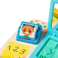 Best Melissa u0026 Doug Wooden Work & Play Desktop Activity Board