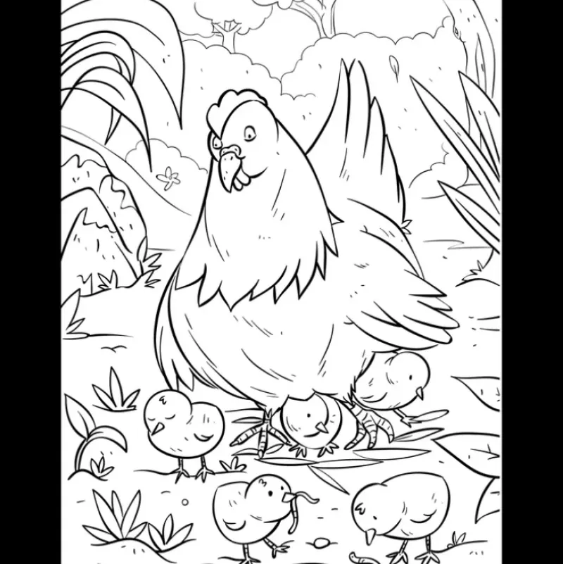 Hot Legacy Bound World of Animals Coloring Book - Digital Download