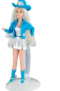 Sale Super Impulse World's Smallest 4 Inch Posable Barbie™ Doll – Rollerblade Or Cowgirl