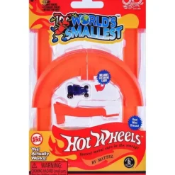 New Super Impulse World's Smallest Hot Wheels Hot Curves Action Set - Includes 1 Car
