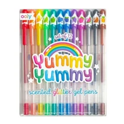 Hot Ooly Yummy Yummy Scented Glitter Gel Pens 2.0 - Set of 12
