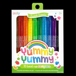Best Ooly Yummy Yummy Scented Twist-Up Crayons - Set of 10