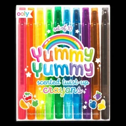 Clearance Ooly Yummy Yummy Scented Twist-Up Crayons Set Of 10